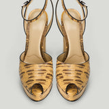 Fendi After 9 printed calfskin sandals