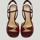 Fendi Very Colibrì leather sandals