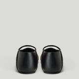 Fendi Academia animal-print calf-hair ballet flats