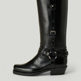 Fendi Count Harness knee-high boots