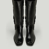 Fendi Count Harness knee-high boots
