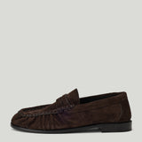 Saint Laurent Le Loafer Supple suede loafers