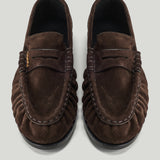 Saint Laurent Le Loafer Supple suede loafers