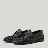Saint Laurent Le Loafer Supple shiny leather loafers