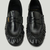 Saint Laurent Le Loafer Supple shiny leather loafers
