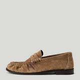 Saint Laurent Le Loafer supple suede loafers