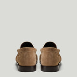 Saint Laurent Le Loafer supple suede loafers