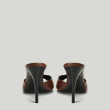 Saint Laurent Babylone leather sandals