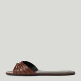 Saint Laurent Babylone smooth leather slides