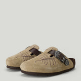 Etro Etro x Birkenstock Boston embroidered clogs