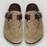 Etro Etro x Birkenstock Boston embroidered clogs