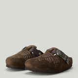 Etro Etro x Birkenstock Boston embroidered clogs