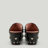 Chloé Talis studded leather clogs