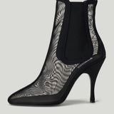 Alaïa Mesh ankle boots