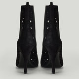 Alaïa Vienne 100 suede ankle boots