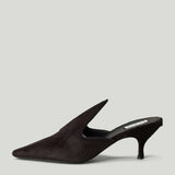 ALAÏA Haircalf mules