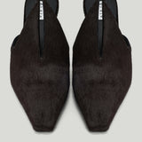 ALAÏA Haircalf mules