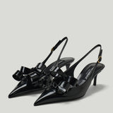 Dolce & Gabbana calfskin slingback pumps