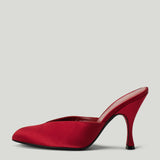 Herbert Levine Sitting Pretty 95 satin mules