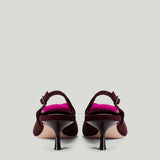 Roger Vivier I Love Vivier Roses suede slingback pumps