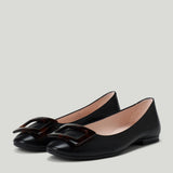 Roger Vivier U-Look leather ballerinas