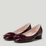 Roger Vivier U-Look patent leather ballerinas
