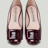 Roger Vivier U-Look patent leather ballerinas