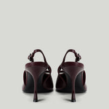 Roger Vivier Viv' in the City leather slingback pumps