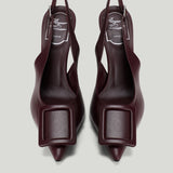Roger Vivier Viv' in the City leather slingback pumps