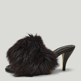 Bottega Veneta Cherry shearling mule