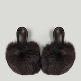 Bottega Veneta Cherry shearling mule