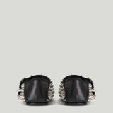 Bottega Veneta Veneziana studded leather Mary Jane flats
