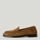 Bottega Veneta Silenzio suede loafers
