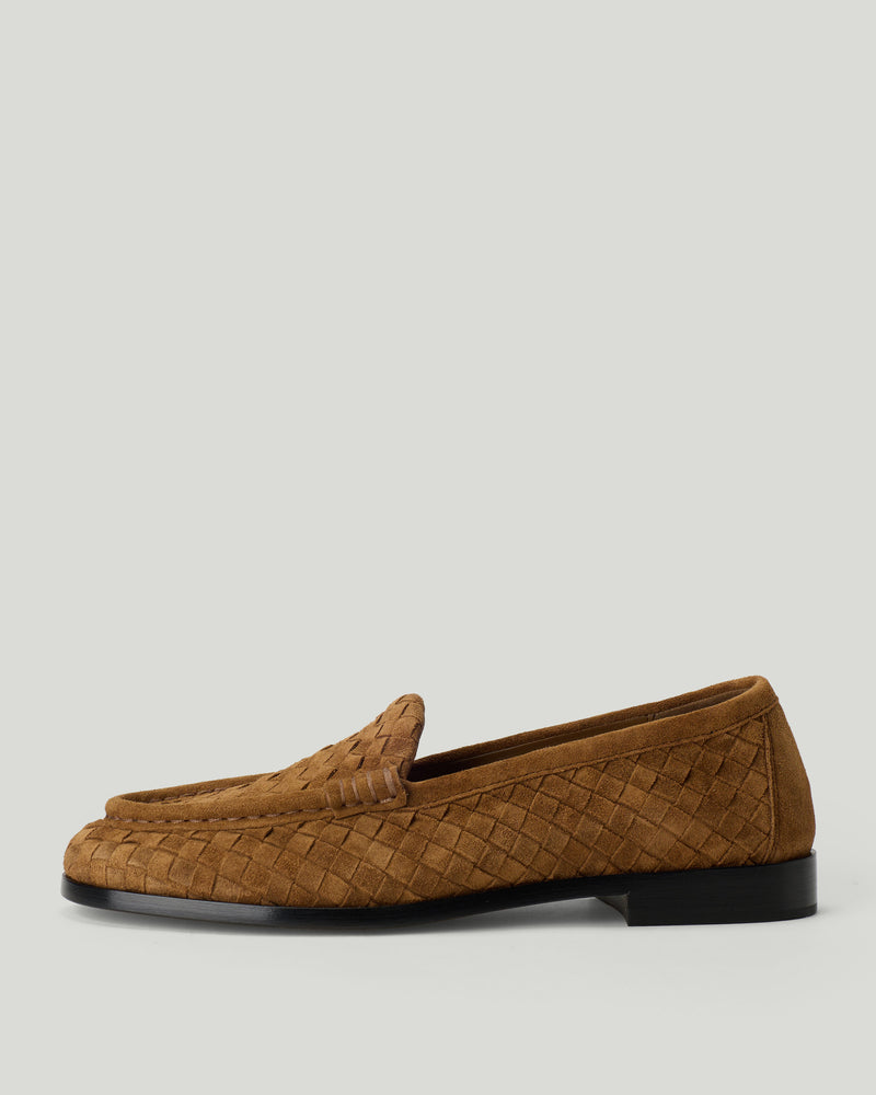 Bottega Veneta Silenzio suede loafers