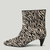 ISABEL MARANT Jiry pony-effect leather ankle boots