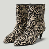 ISABEL MARANT Jiry pony-effect leather ankle boots