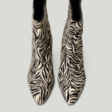 ISABEL MARANT Jiry pony-effect leather ankle boots