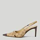 Gucci Donna Horsebit slingback pumps