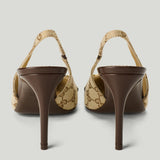 Gucci Donna Horsebit slingback pumps