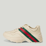 Gucci Rhyton leather sneakers