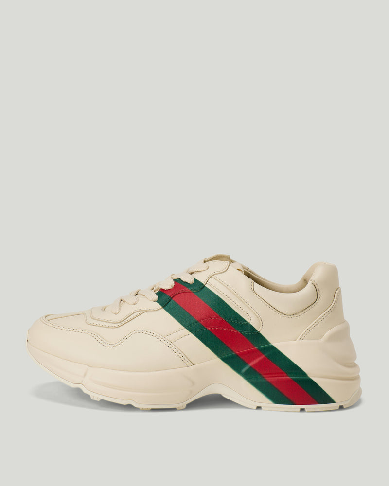 Gucci Rhyton leather sneakers