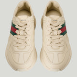 Gucci Rhyton leather sneakers