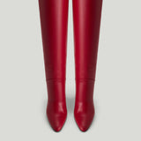 Valentino Garavani DeBoot 105 leather over-the-knee boots