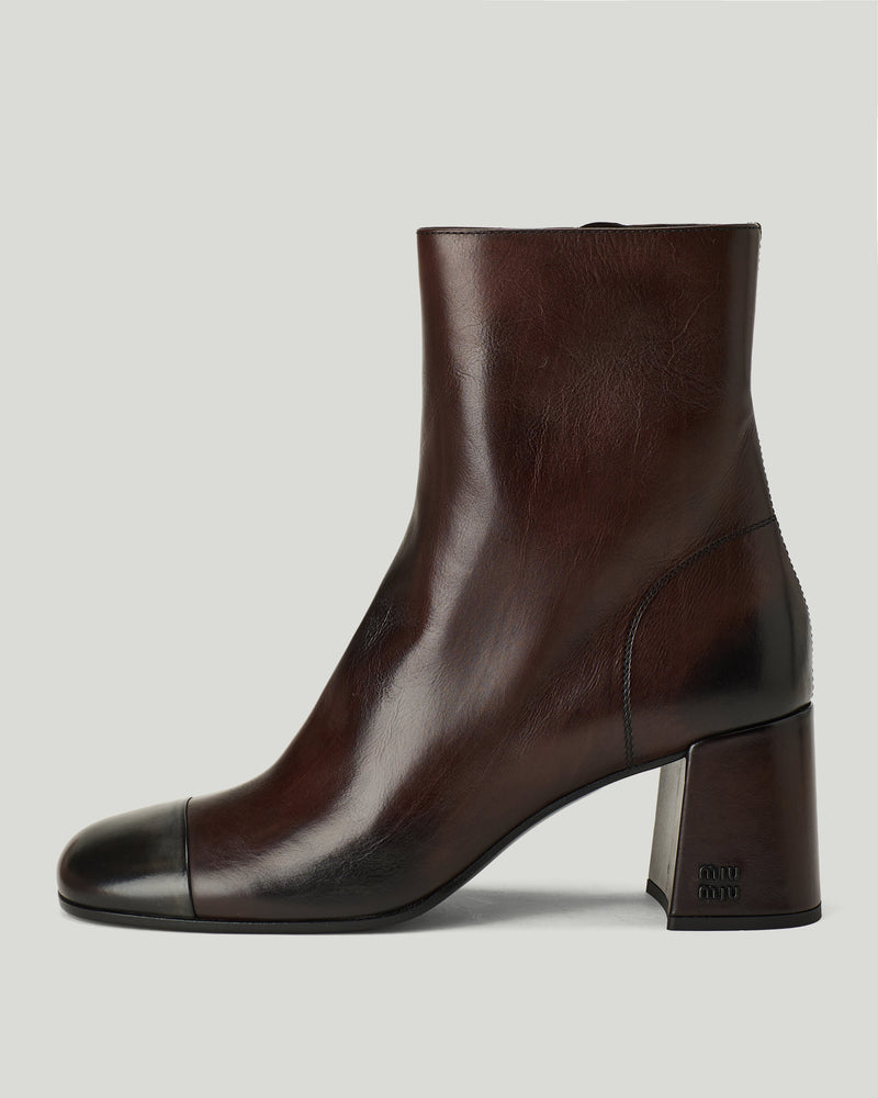 Miu Miu Nappa leather ankle boots