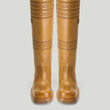 Miu Miu Leather Knee-High Boots