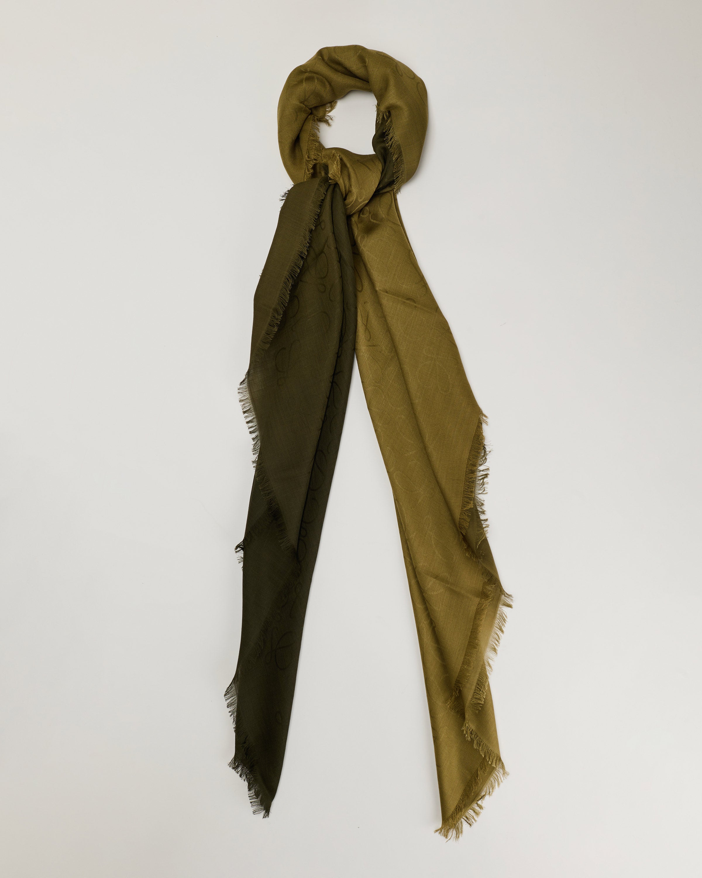 Loewe Gradient wool-silk scarf – Luisa World