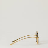 Bottega Veneta Knot shield sunglasses