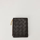 Bottega Veneta Intrecciato small bi-fold wallet