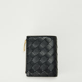 Bottega Veneta Intrecciato small bi-fold wallet