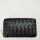Bottega Veneta Intrecciato zip-around wallet